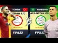 SÜPER LİG FUTBOLCULARI vs ARABİSTAN LİGİ FUTBOLCULARI // FIFA 23 ALL-STAR