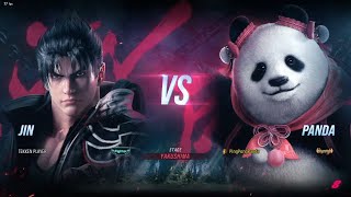 JIN Vs PANDA | TEKKEN 8 铁拳8