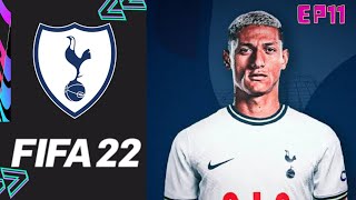 FIFA 23 Tottenham Hotspur Career Mode Modded EP 11 - singing Richarlison