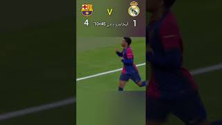 ملخص مباراة برشلونة وريال مدريد اليوم _ اهداف مباراة برشلونة وريال مدريد اليوم