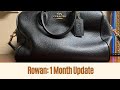 Coach Large Rowan Black:  Month Update @contentwithcandace #coachoutlet