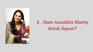 Does Anushka Shetty smoke || 10 Interesting facts  about anuskha shetty ||