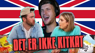 Norwegian Guy Reacting To British Couple Eating Norwegian Candy While Eating Fiskegrating Himself