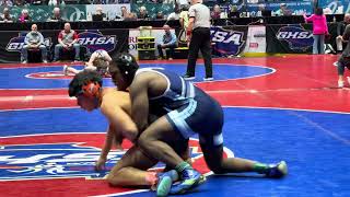 Chris Mance Lovett vs Daniel Soto Northwest Whitfield 175lbs 2024 GHSA 4A State Tournament Semifinal