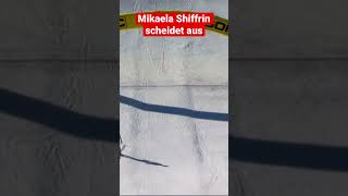 Alpine Kombi Frauen : Mikaela Shiffrin‘s Ausfall | Ski Alpin WM Courchevel-Meribel 2023 #shorts