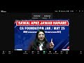 सवाल आपके जवाब हमारे ca foundation jan may 25 how to prepare ca fond episode 56