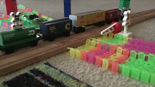 Railfanning Chicagoland Wooden Train Edition Episode 7: Plainfield (Unfinished)