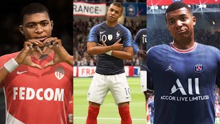 KYLIAN MBAPPE IN EVERY FIFA (16-22)