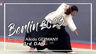 【3日目 最終日】ドイツ ベルリン セミナー2023 3rd Day of Seminar in Berlin, GERMANY Tendoryu Aikido