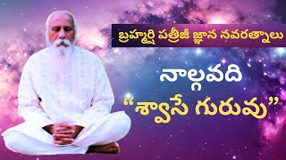 నాల్గవది “శ్వాసే గురువు” | బ్రహ్మర్షి పత్రీజీ జ్ఞాన నవరత్నాలు | బ్రహ్మర్షి పత్రీజీ సందేశామృతం