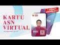 CUMA 1 MENIT! KARTU ASN VIRTUAL | BKD Jatim