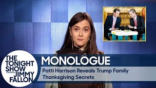 Patti Harrison Reveals Trump Family Thanksgiving Secrets