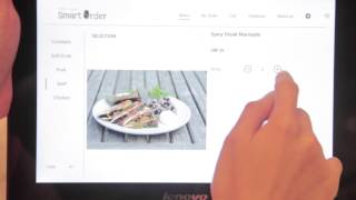 SmartOrder SG Diner Self-ordering/Automated ordering Electronic Menu Tablet (pt 1)