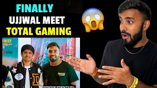 TECHNO GAMERZ'S REACTION ON AJJUBHAI (TOTAL GAMING) FACE REVEAL VIDEO