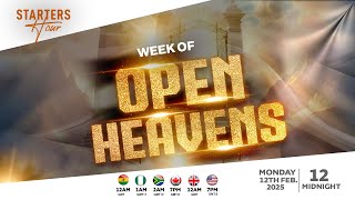 STARTERS HOUR WITH PASTOR PRINCE AGYEMANG SARKODIE || WEEK OF  OPEN HEAVENS || 11TH FEBRUARY 2025 ||