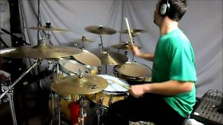 IRON MAIDEN - Flash of the Blade - drum cover