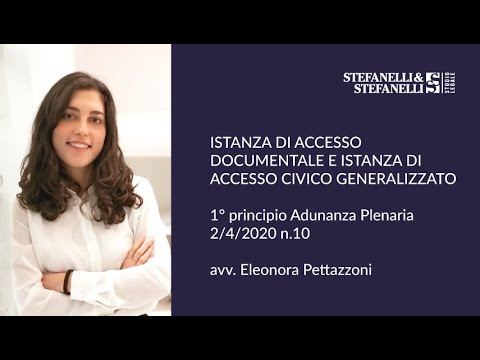 Accesso Agli Atti: Istanza Di Accesso Documentale E Istanza Di Accesso ...