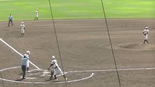 清水 友惺 くんヒットで投手交代【選抜甲子園2023年3月27日専大松戸 対 高知 】