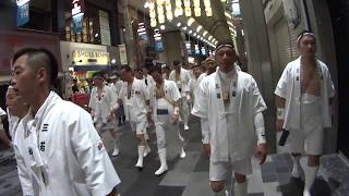 2018年7月24日祇園祭還幸祭（三若）輿丁の面々