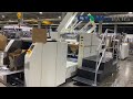 170pcs/min Ounuo B400 Square Bottom Paper Bag Making Machine Testing video ship to Turkey !!