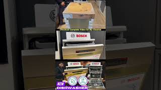 Bosch Newly Launched 15 Place Setting Dishwasher 2025 Model Review #shorts