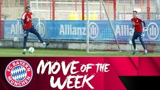 Manuel Neuer Scores Backheel Goal in Training! | Goodyear Move of the Week