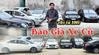 Báo Giá xe cũ giá rẻ- chào xuân năm mới. chỉ từ 100t