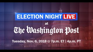 ELECTION NIGHT 2018: Watch the Washington Post live on YouTube