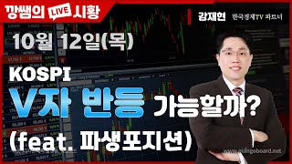 [강재현TV] 10월 12일(목) 무난한 만기마감.  KOSPI V자반등 가능할까?