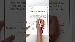 Word Problem Wizardry: Singapore Math Fractions Bar Model #fraction #singaporemath