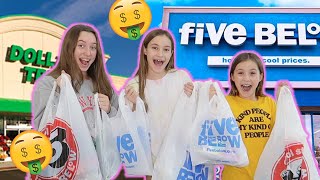 NEW FINDS at FIVE BELOW Shopping Haul! + Dollar Tree