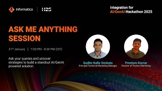 Ask Me Anything Session - Integration for AI/GenAI Hackathon 2025