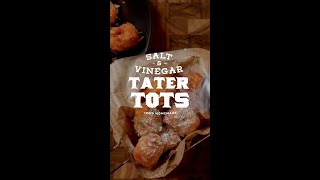 Ultimate Salt \u0026 Vinegar Tater Tots: The Perfect Crunchy Snack Recipe!