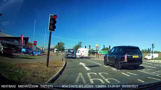 Middlesbrough cargo fleet turn right traffic lights. turn left at roundabout a66 middlesbrough