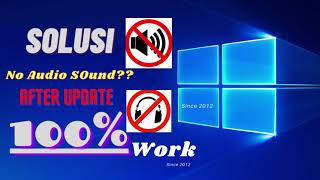 cara mengatasi audio silang merah windows 7.8 10 100% Berhasill