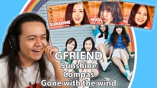 GFRIEND (여자친구) - 'Sunshine (나의 일기장)' & 'Compas (나침반)' & 'Gone with the wind (바람에 날려)' | REACTION