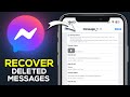 How To Recover Deleted Messages On Messenger (2025) - Easy Guide