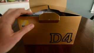 The Best Nikon D4 Unboxing Video Ever