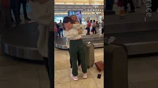 'Suitcase Thief' is Best Friend Surprising Woman After 18 Months