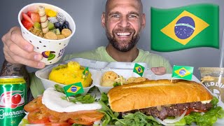 🇧🇷 BRAZILIAN FOOD reviewed by GRINGO!! 🇺🇸