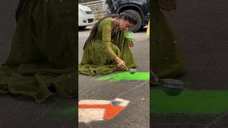 మా college లో rangoli competition ❤️😘🫣#family#minivlog#couplegoals #love #republicday#compilation