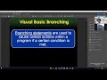 COMPFP1 - Visual Basic Branching ( Part 1 )