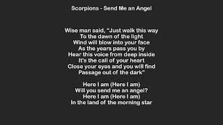 Scorpions - Send Me an Angel - Lyrics