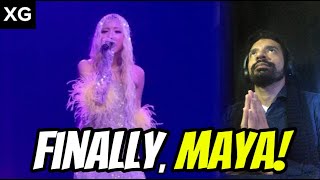 Bass Classical Singer REACTS \u0026 ANALYZES - MAYA (XG) - Speechless | LIVE in NAGOYA 2025