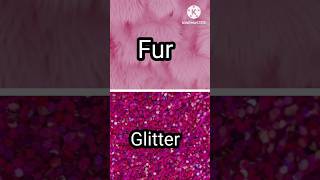 Fur VS Glitter #chooseyourgift #queen 👸view #short