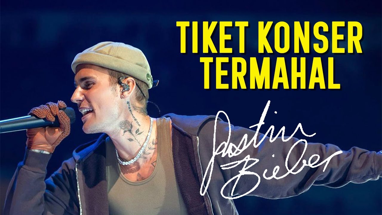 Nonton Justin Bieber Rp8.5 JUTA! Tiket Konser Termahal Di Indonesia ...