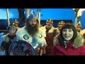 up helly aa 2019 day procession celtic boat and jarl squad