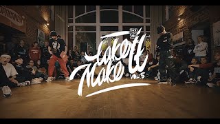 BBOY PRO BATTLE ↔ Uz Rock vs Ila ↔ 1'8 ↔ TAKE IT MAKE IT 5 ↔ #takeitmakeit5 #bmvideo