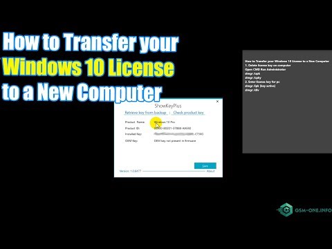 How to Transfer your Windows 10 License to a New Computer