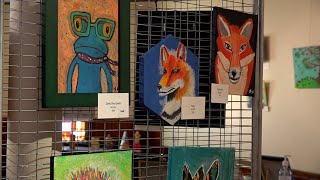 Disabled artist's work on display in Schuylkill County